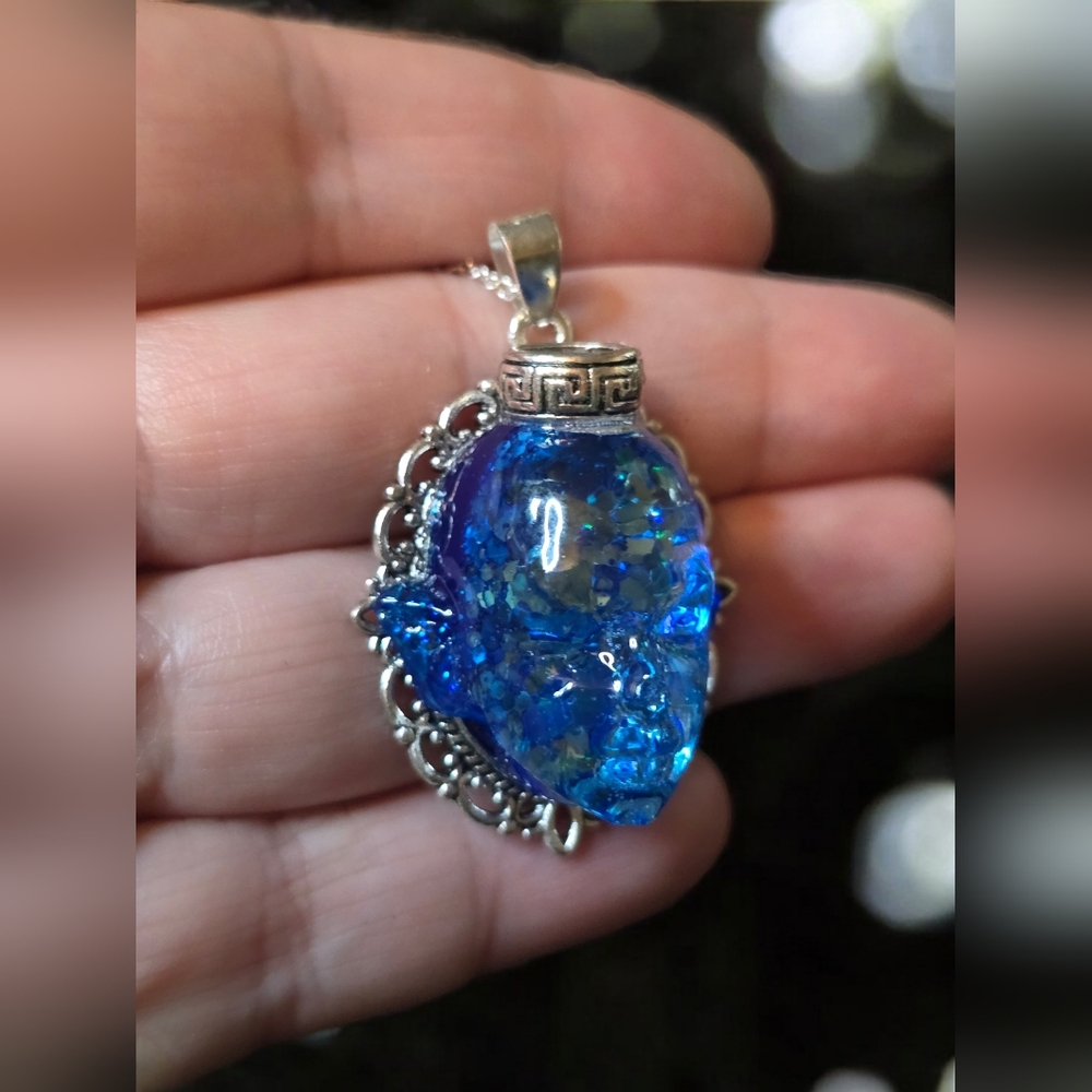 Elf protection necklace.Paganism.Wicca.Luck.Amulet.Beautiful gift.